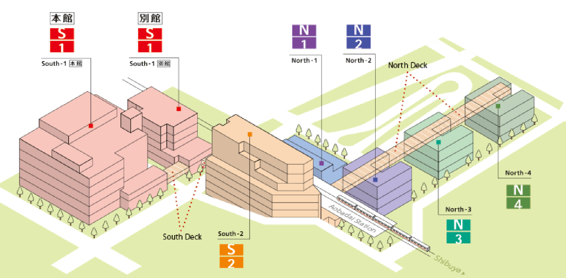 South 1 別館b1f フロアガイド 青葉台東急スクエア